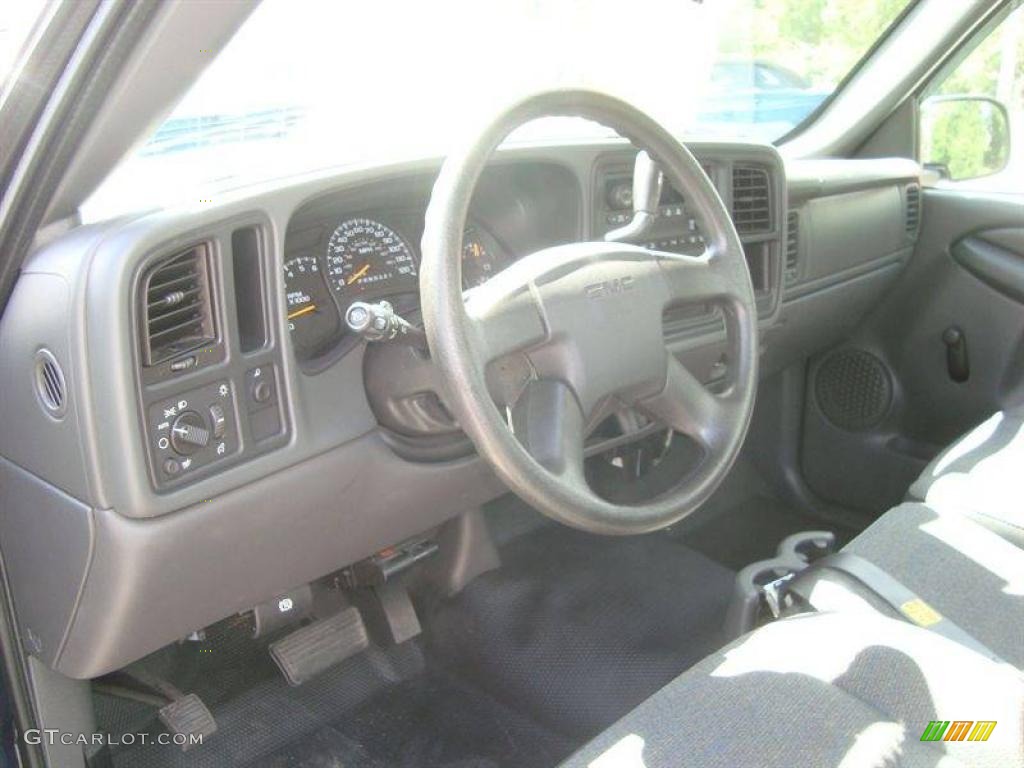 2006 Sierra 1500 SLE Regular Cab - Deep Blue Metallic / Dark Pewter photo #5