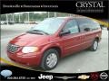2007 Inferno Red Crystal Pearl Chrysler Town & Country Limited  photo #1
