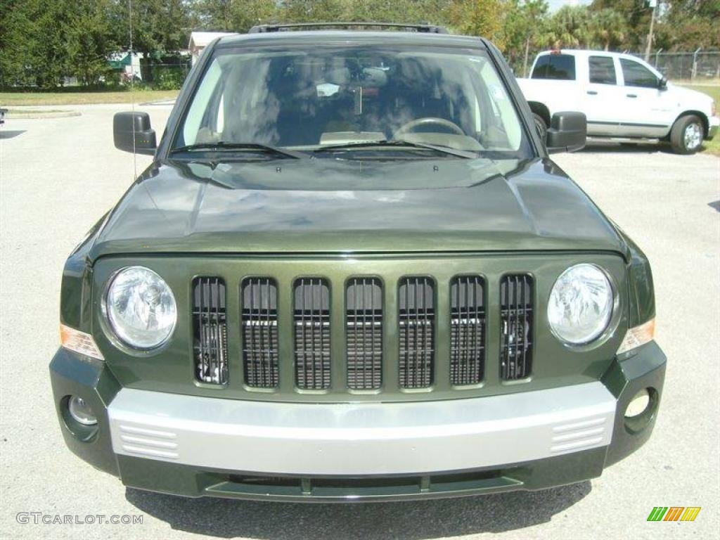 2007 Patriot Limited - Jeep Green Metallic / Pastel Pebble Beige photo #13