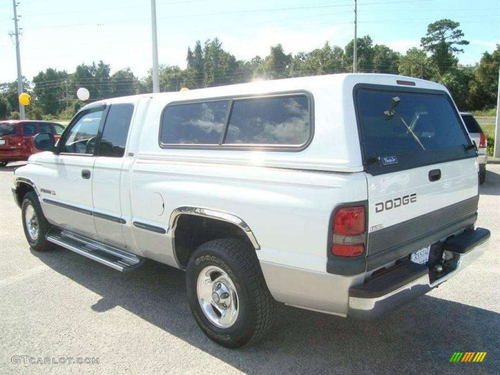 1998 Ram 1500 ST Extended Cab - Bright White / Gray photo #3