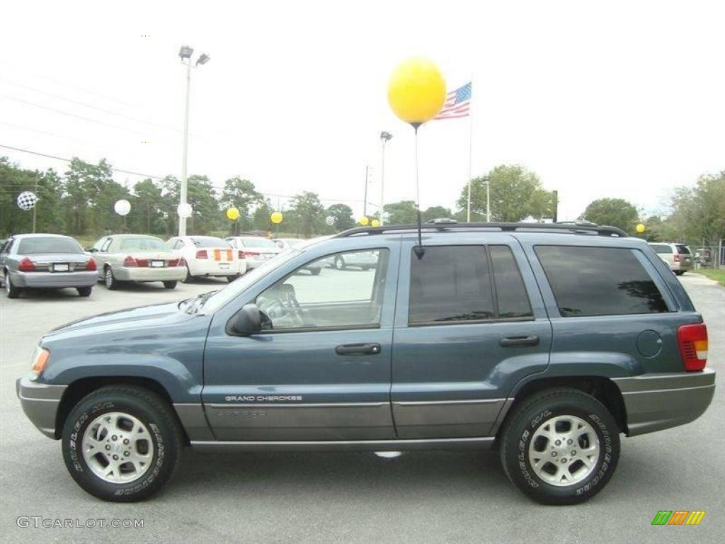 2001 Grand Cherokee Laredo - Steel Blue Pearl / Taupe photo #2