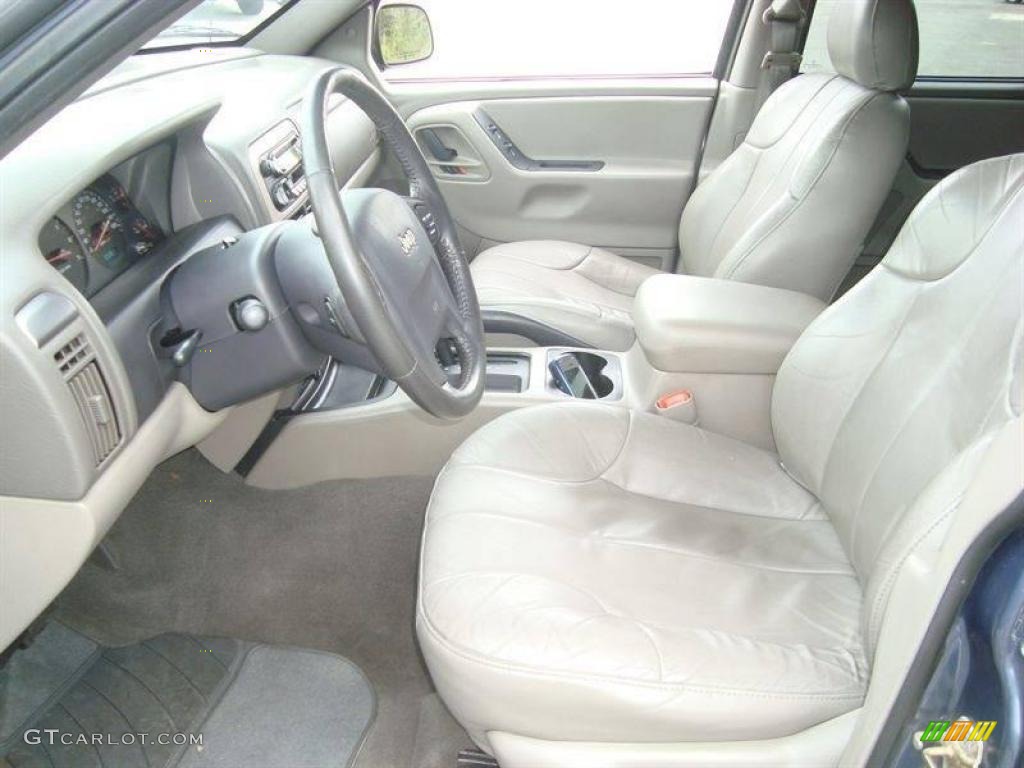 2001 Grand Cherokee Laredo - Steel Blue Pearl / Taupe photo #4