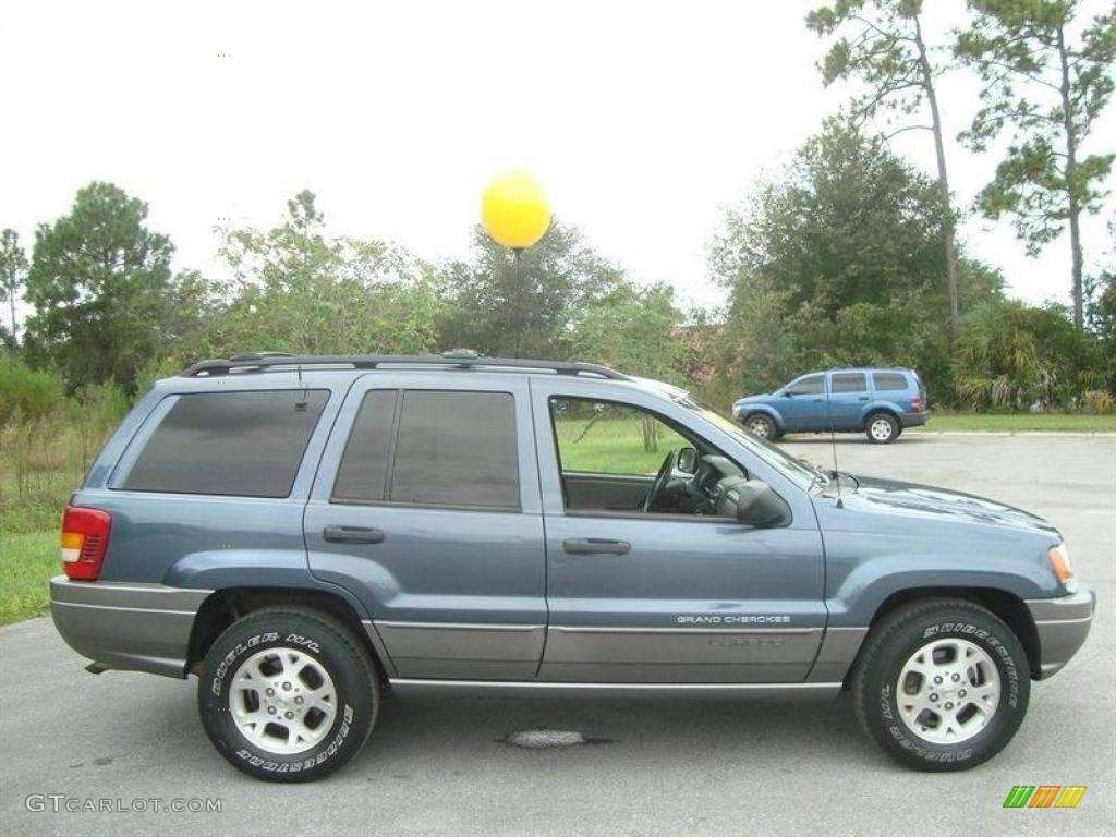2001 Grand Cherokee Laredo - Steel Blue Pearl / Taupe photo #10