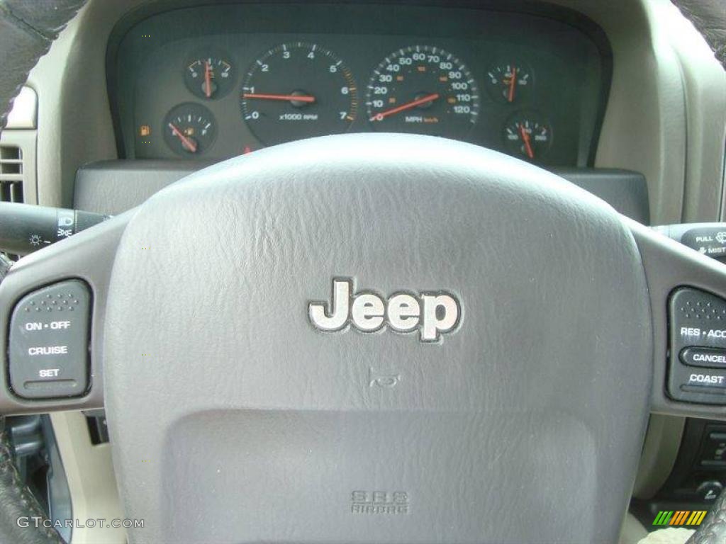 2001 Grand Cherokee Laredo - Steel Blue Pearl / Taupe photo #21