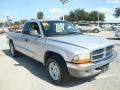 2001 Bright Silver Metallic Dodge Dakota SLT Club Cab  photo #9