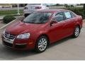 2010 Salsa Red Volkswagen Jetta SE Sedan  photo #13