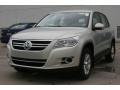 2010 White Gold Metallic Volkswagen Tiguan S  photo #1
