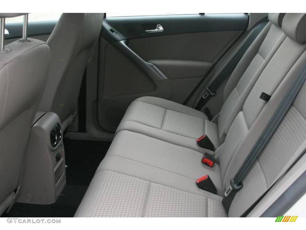 2010 Tiguan S - White Gold Metallic / Clay Gray photo #7