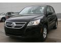 Deep Black Metallic - Tiguan S Photo No. 1