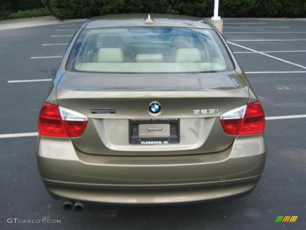 2006 3 Series 325i Sedan - Sonora Metallic / Sand Montana Leather photo #24
