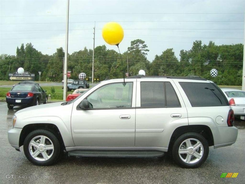 2007 TrailBlazer LT 4x4 - Silverstone Metallic / Ebony photo #2