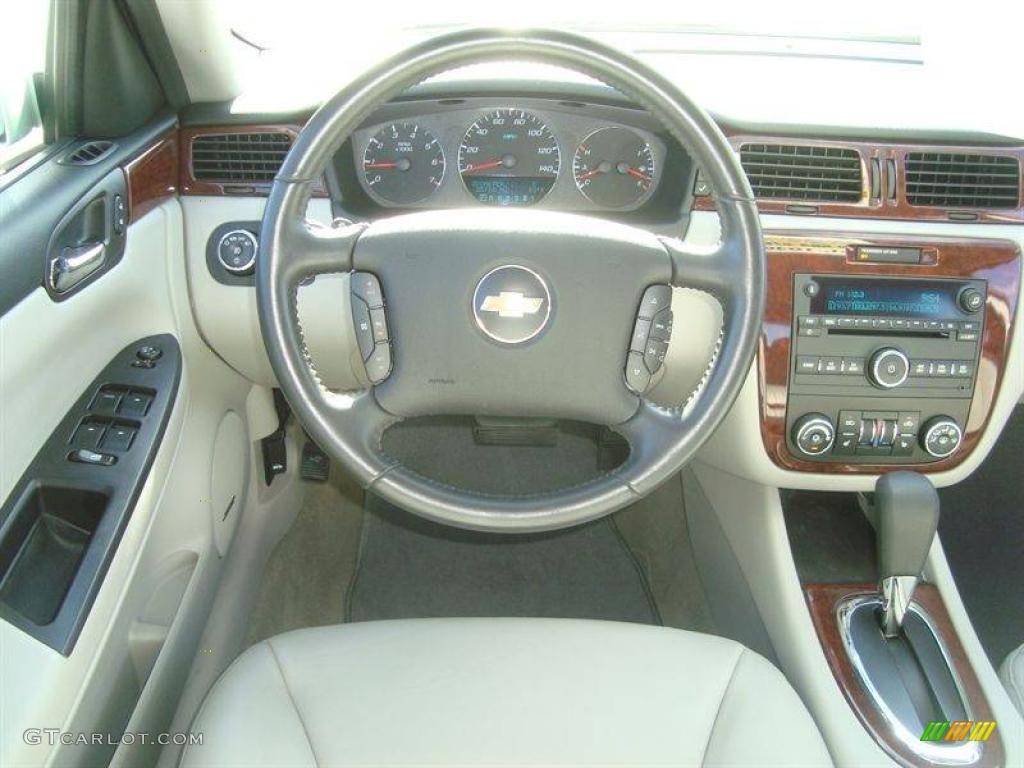 2008 Impala LTZ - White / Neutral Beige photo #6