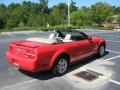 Dark Candy Apple Red - Mustang V6 Convertible Photo No. 7