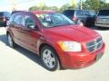 2008 Inferno Red Crystal Pearl Dodge Caliber SXT  photo #11