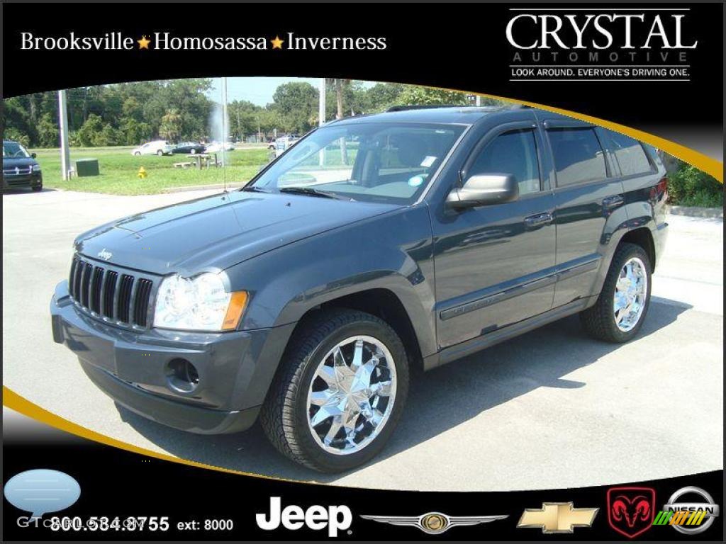 2007 Grand Cherokee Laredo - Steel Blue Metallic / Medium Slate Gray photo #1