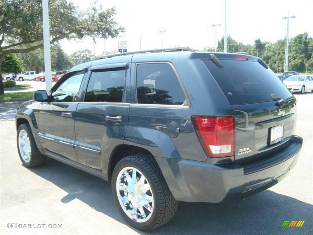 2007 Grand Cherokee Laredo - Steel Blue Metallic / Medium Slate Gray photo #3