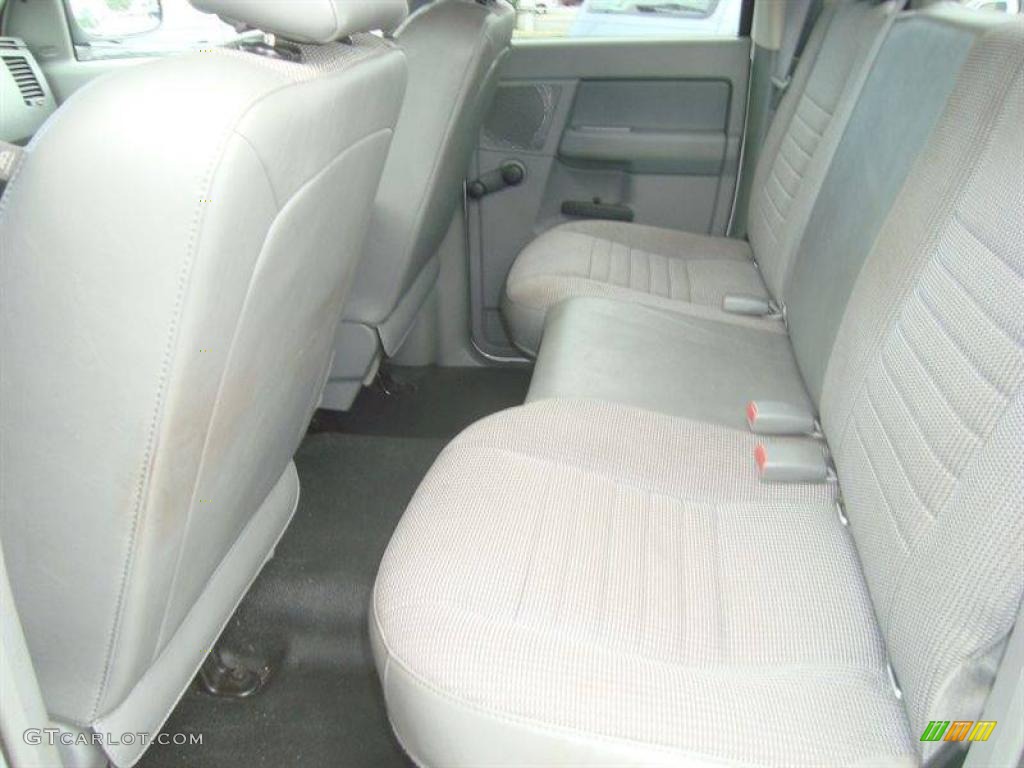 2008 Ram 1500 SLT Quad Cab - Bright White / Medium Slate Gray photo #5