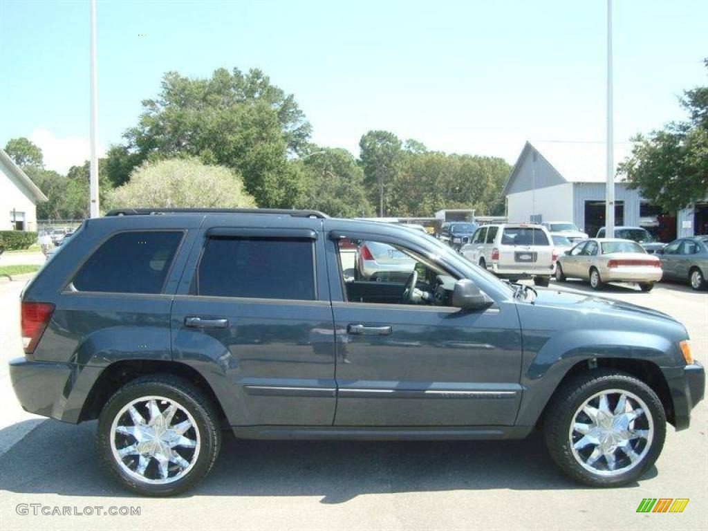 2007 Grand Cherokee Laredo - Steel Blue Metallic / Medium Slate Gray photo #10