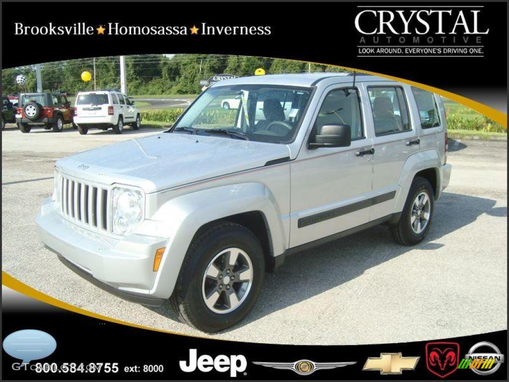 Bright Silver Metallic Jeep Liberty