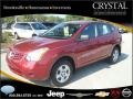 2008 Venom Red Pearl Nissan Rogue S AWD  photo #1