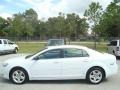 2009 Summit White Chevrolet Malibu LS Sedan  photo #2