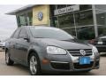 2008 Platinum Grey Metallic Volkswagen Jetta SE Sedan  photo #1