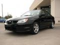 2007 Obsidian Black Pearl Subaru Impreza 2.5i Sedan  photo #3