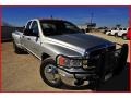 2005 Bright Silver Metallic Dodge Ram 3500 SLT Quad Cab Dually  photo #12