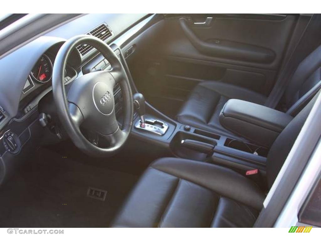 2005 A4 1.8T Sedan - Light Silver Metallic / Ebony photo #5
