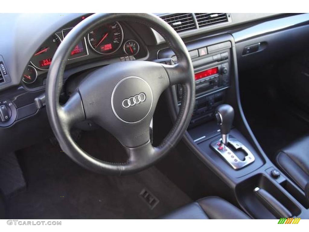 2005 A4 1.8T Sedan - Light Silver Metallic / Ebony photo #6