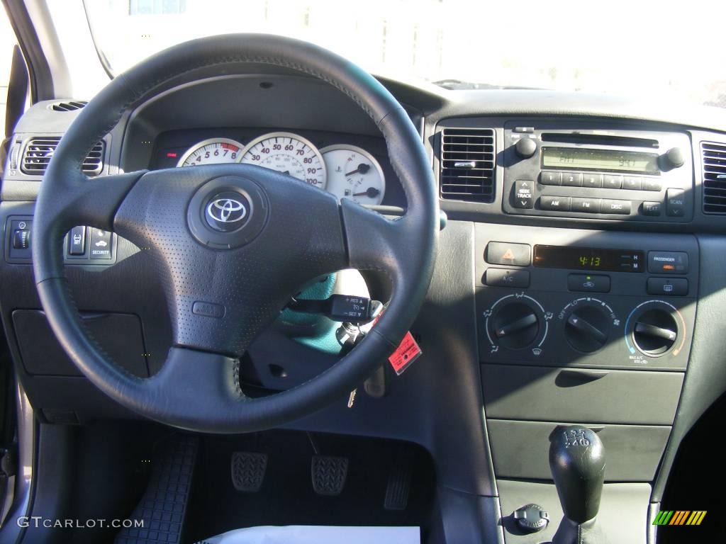 2008 Corolla S - Phantom Gray Pearl / Dark Charcoal photo #31