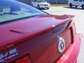 2008 Dark Candy Apple Red Ford Mustang V6 Deluxe Coupe  photo #10
