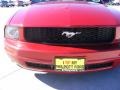 2008 Dark Candy Apple Red Ford Mustang V6 Deluxe Coupe  photo #16