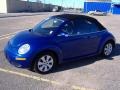 2008 Laser Blue Volkswagen New Beetle S Convertible  photo #1