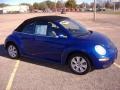 2008 Laser Blue Volkswagen New Beetle S Convertible  photo #3