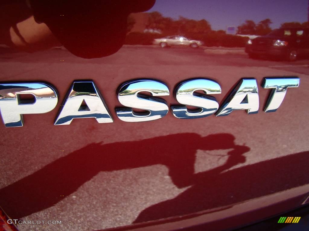 2001 Passat GLX Sedan - Colorado Red Pearl / Beige photo #29