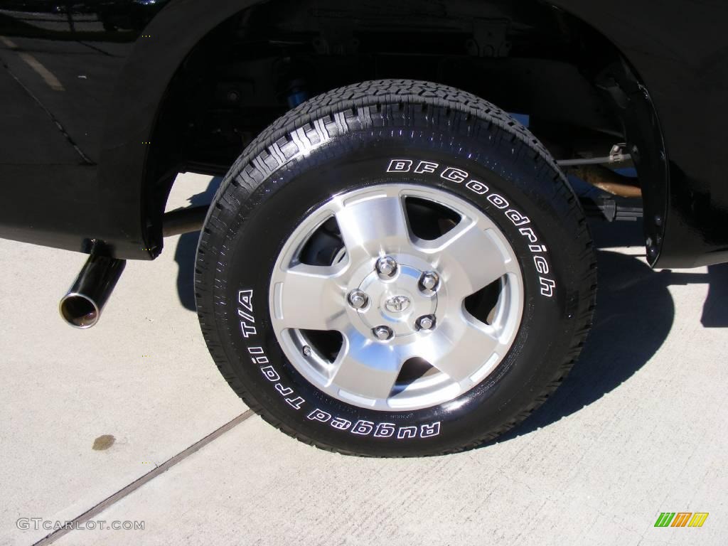 2007 Tundra Limited Double Cab - Black / Graphite Gray photo #15