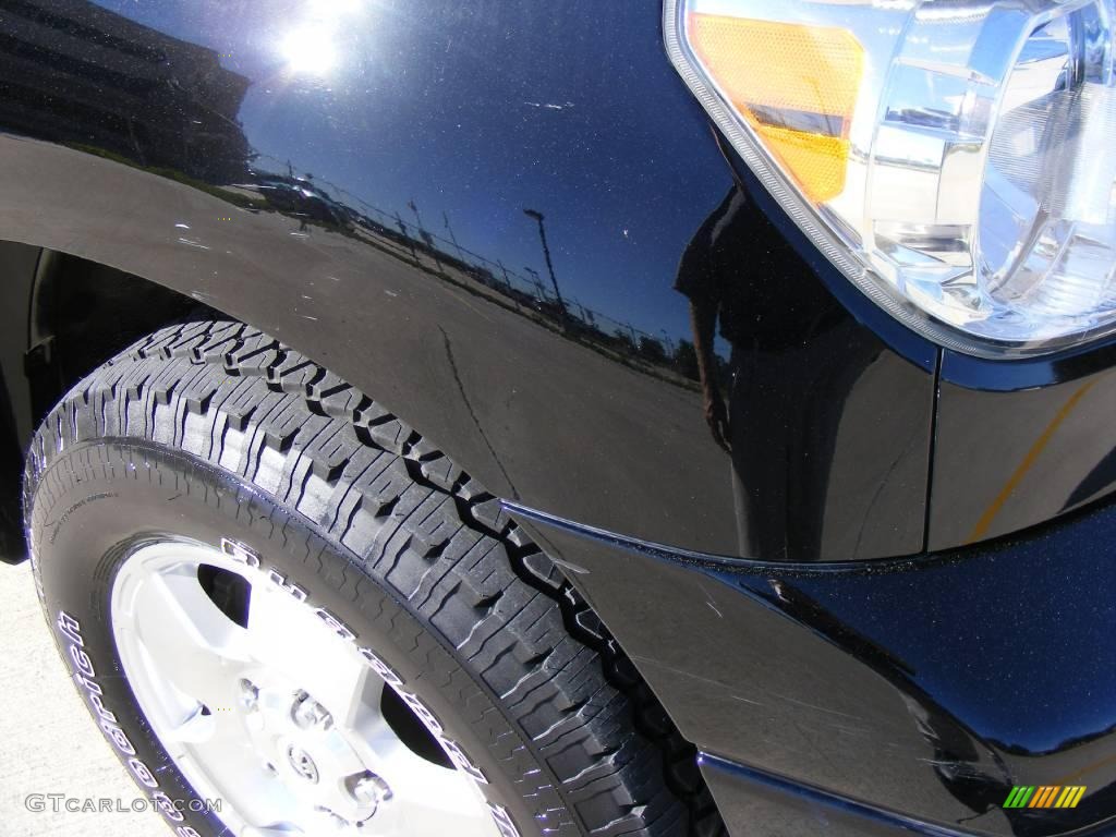 2007 Tundra Limited Double Cab - Black / Graphite Gray photo #17