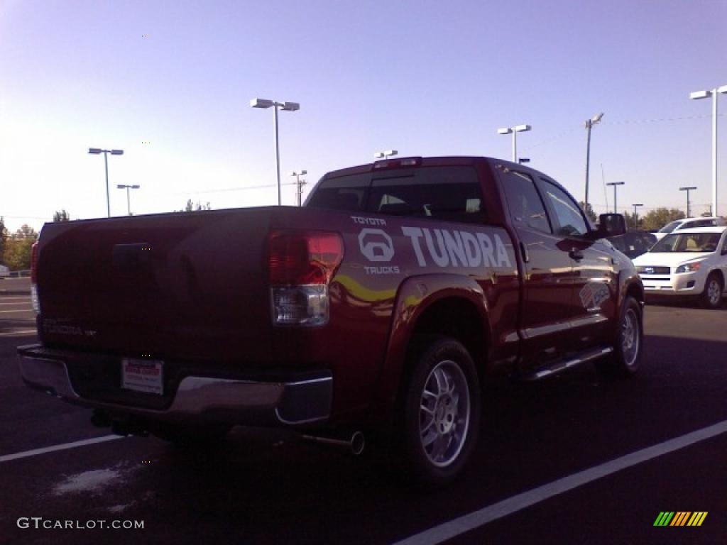 2010 Tundra X-SP Double Cab - Salsa Red Pearl / Black photo #3
