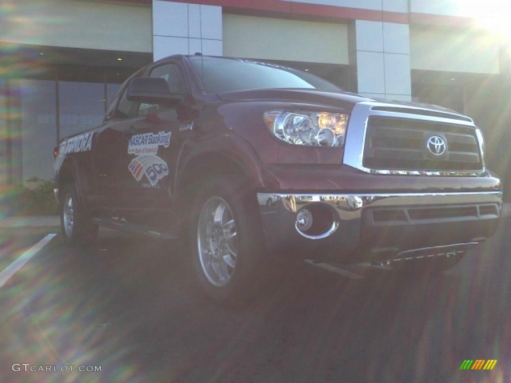 2010 Tundra X-SP Double Cab - Salsa Red Pearl / Black photo #5