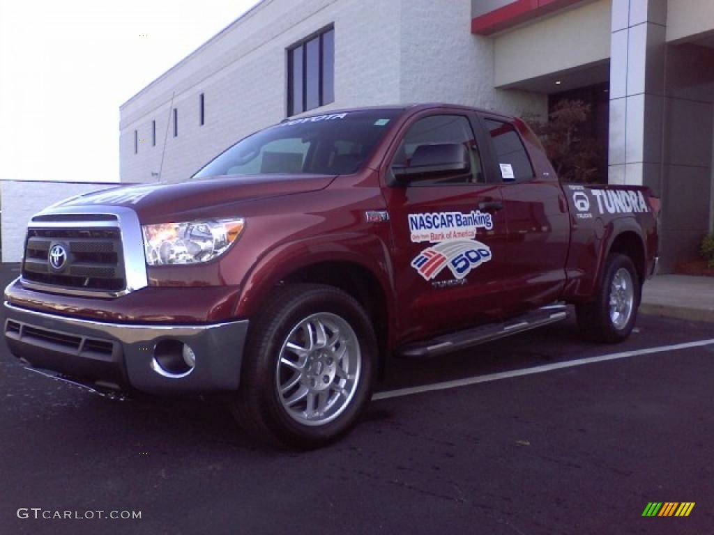 2010 Tundra X-SP Double Cab - Salsa Red Pearl / Black photo #6