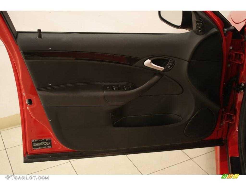2009 9-3 Aero XWD Sport Sedan - Laser Red / Black/Parchment photo #7