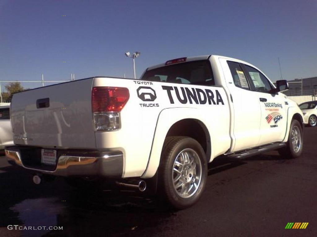 2010 Tundra X-SP Double Cab - Super White / Sand Beige photo #5