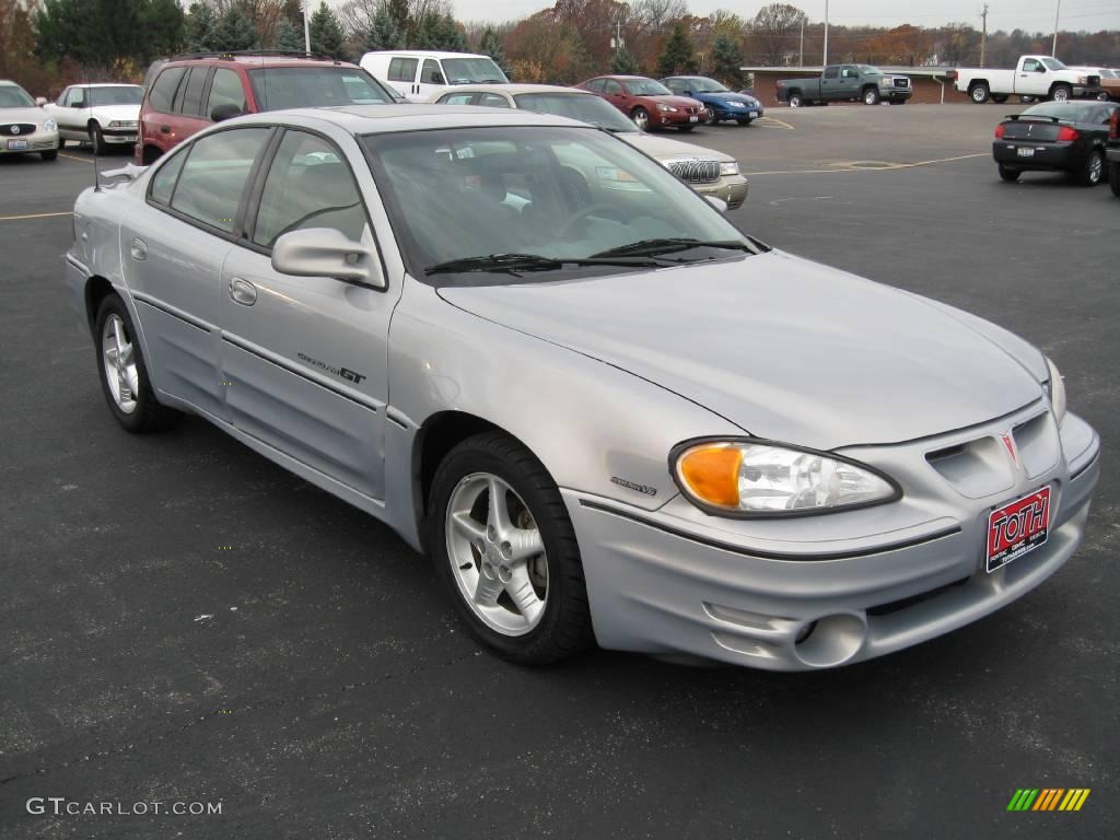 2000 Grand Am GT Sedan - Silvermist Metallic / Dark Pewter photo #1