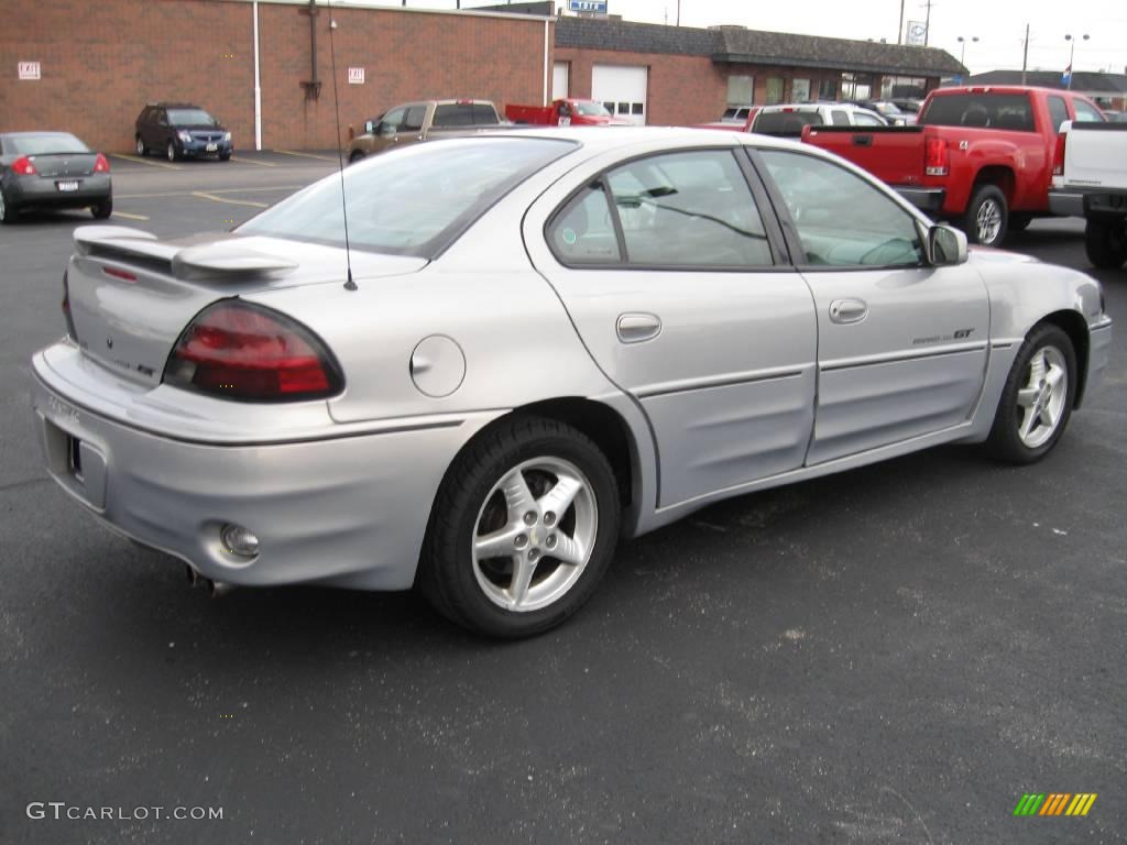 2000 Grand Am GT Sedan - Silvermist Metallic / Dark Pewter photo #3