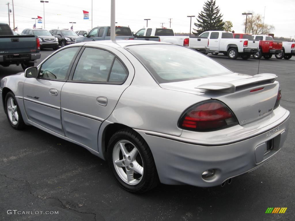 2000 Grand Am GT Sedan - Silvermist Metallic / Dark Pewter photo #4