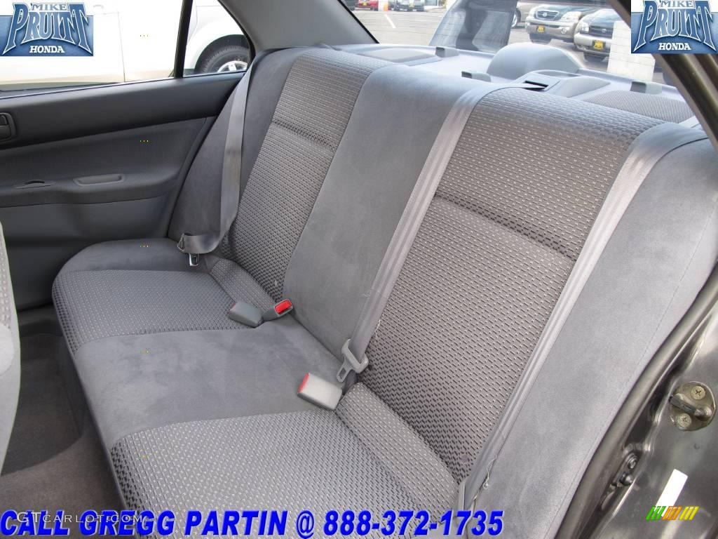 2002 Lancer ES - Thunder Gray Metallic / Gray photo #12