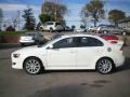 2010 Wicked White Metallic Mitsubishi Lancer GTS  photo #7