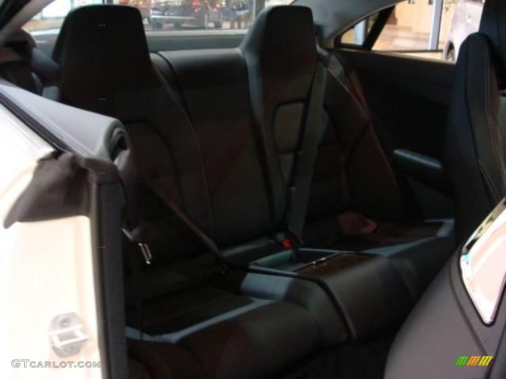 2010 E 350 Coupe - Arctic White / Black photo #13