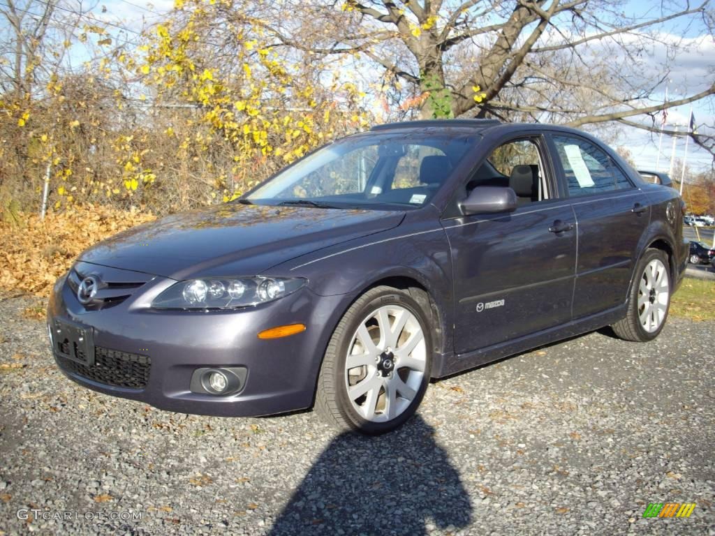 2007 MAZDA6 s Grand Touring Sedan - Violet Gray / Black photo #1